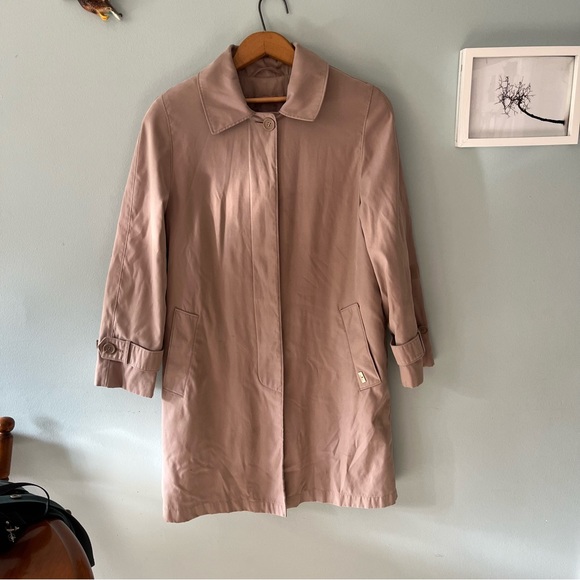 London Fog Midi Length Trench Coat - Picture 15 of 15